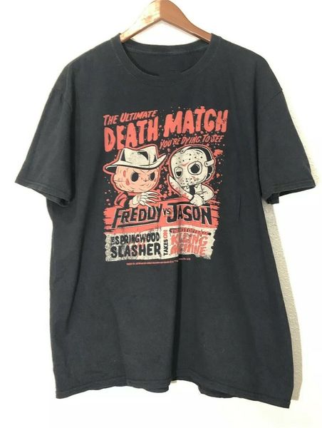 funko поп тройники фредди против джейсона тенниска. xl unisex halloween. подержанный свободного размер top футболочка
funko поп тройники фредди против джейсона тенниска. xl unisex halloween. подержанный свободного размер top футболочка