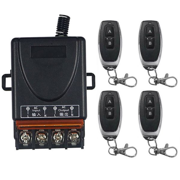 ac 110v 220 v 1ch 1ch radio controller rf wireless 30a relay remote control switch 315 mhz 433 mhz transmitter+ receiver
ac 110v 220 v 1ch 1ch radio controller rf wireless 30a relay remote control switch 315 mhz 433 mhz transmitter+ receiver