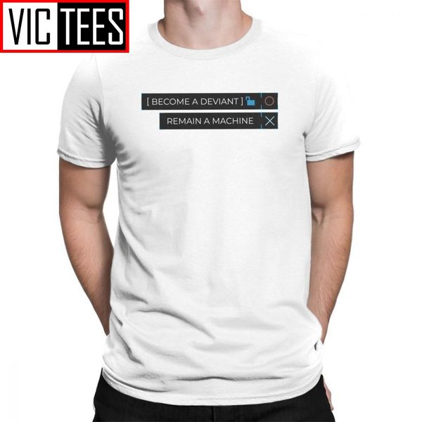 detroit become human dbh deviant or machine o-neck purified cotton t-shirts mens tee shirt leisure short sleeve men t shirts fun
detroit become human dbh deviant or machine o-neck purified cotton t-shirts mens tee shirt leisure short sleeve men t shirts fun