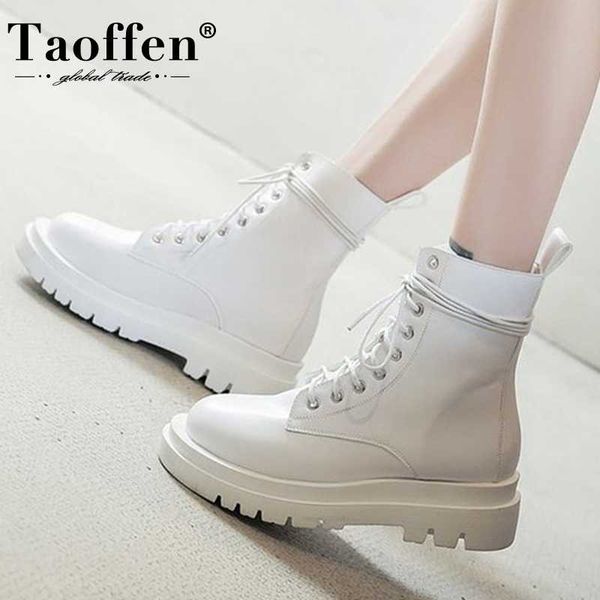 taoffen women short boots lace up flat heel casual fashion ankle boots woman cool punk winter shoes woman footwear size 35-40, Black
taoffen women short boots lace up flat heel casual fashion ankle boots woman cool punk winter shoes woman footwear size 35-40, Black