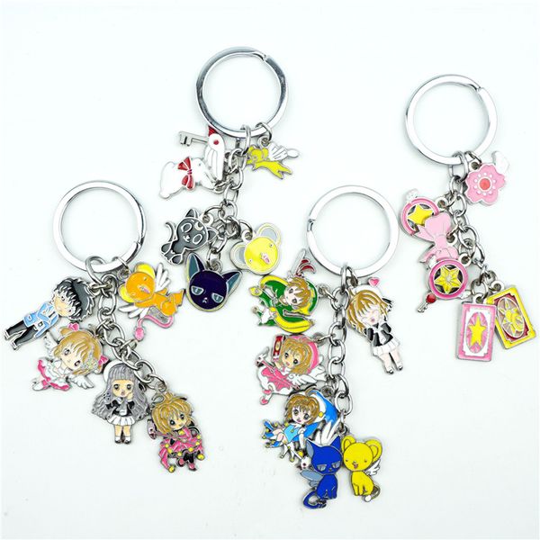 cute kawaii captor sakura cerberus keychain keyring 5 in 1 set alloy metal pendant cartoon figures key ring cosplay accessories, Silver
cute kawaii captor sakura cerberus keychain keyring 5 in 1 set alloy metal pendant cartoon figures key ring cosplay accessories, Silver