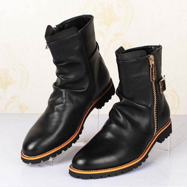 mens ankle boots soft leather men's autumn boots pointy toe winter shoes for men 5#21/10d50, Black
mens ankle boots soft leather men's autumn boots pointy toe winter shoes for men 5#21/10d50, Black