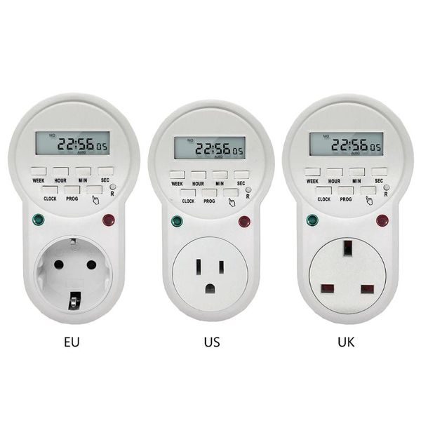 eu /us /uk plug 220v-230v timer in switch socket digital lcd power timer energy-saving programmable time switch temporizador
eu /us /uk plug 220v-230v timer in switch socket digital lcd power timer energy-saving programmable time switch temporizador