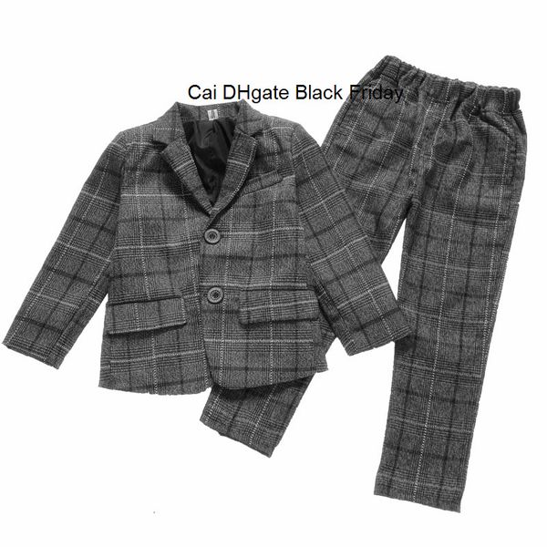 boys gentleman formal suits kids plaid fashion blazer pants 2pcs party wedding suits autumn children clothing sets teens costume
boys gentleman formal suits kids plaid fashion blazer pants 2pcs party wedding suits autumn children clothing sets teens costume