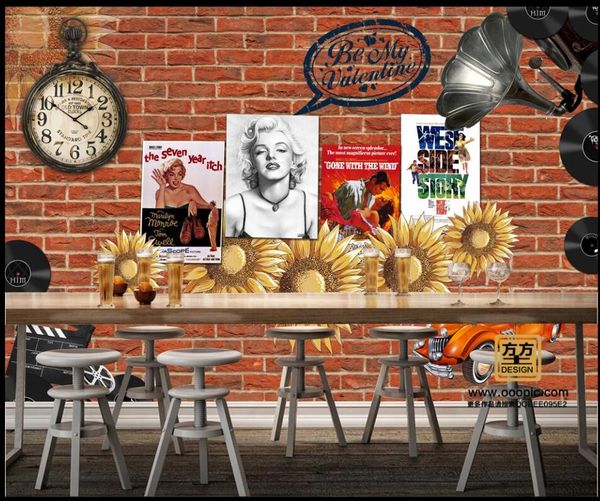 3d p wallpaper custom mural european-style vinyl record red brick wall british style restaurant home decor wallpaper for walls in rolls
3d p wallpaper custom mural european-style vinyl record red brick wall british style restaurant home decor wallpaper for walls in rolls