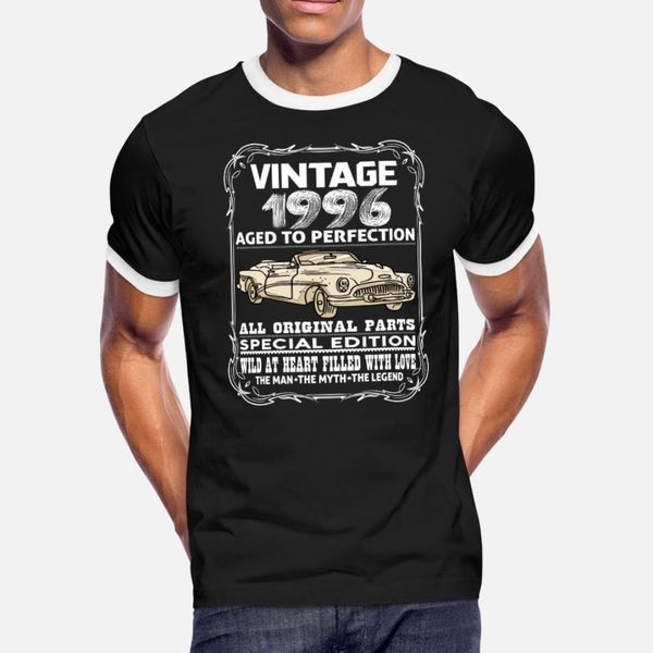 vintage 1996 aged to perfection t shirt men designing cotton o neck formal fit comical summer letter shirt
vintage 1996 aged to perfection t shirt men designing cotton o neck formal fit comical summer letter shirt