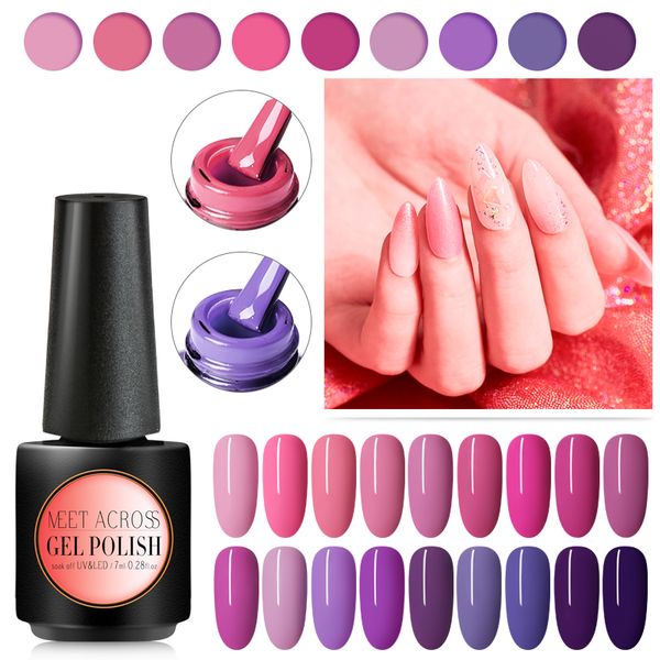meet across pink purple series nail gel polish 18 pure colors nail art lacquer soak off uv led manicure varnish long lasting, Red;pink
meet across pink purple series nail gel polish 18 pure colors nail art lacquer soak off uv led manicure varnish long lasting, Red;pink