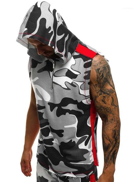 hoodies men fashion clothing mens sleeveless hoodies 3d print fitness sports vest mens cotton zipper, Black
hoodies men fashion clothing mens sleeveless hoodies 3d print fitness sports vest mens cotton zipper, Black