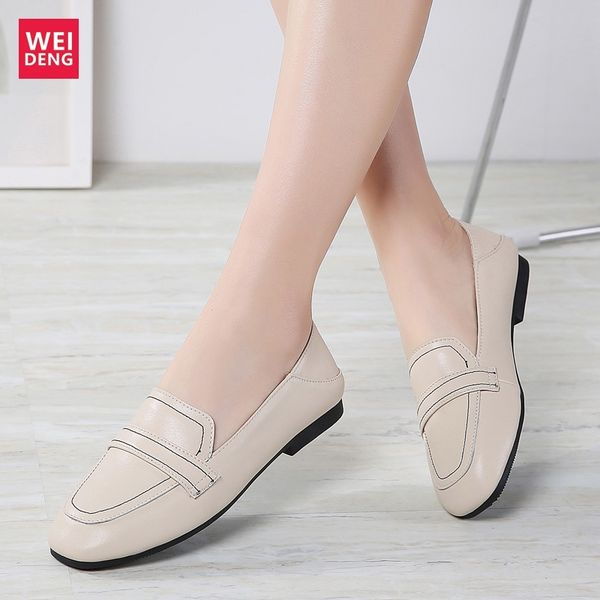 weideng summer working office low heel casual shoes women leisure female flats slip on non slip soft comfortable new arrivals, Black
weideng summer working office low heel casual shoes women leisure female flats slip on non slip soft comfortable new arrivals, Black