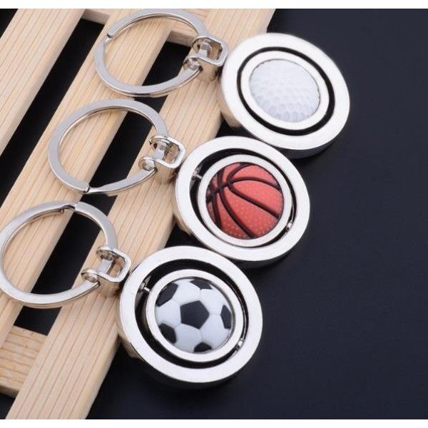 3d sports rotating basketball football golf keychain keyring souvenirs pendant key fob ball gifts ahc735, Silver
3d sports rotating basketball football golf keychain keyring souvenirs pendant key fob ball gifts ahc735, Silver