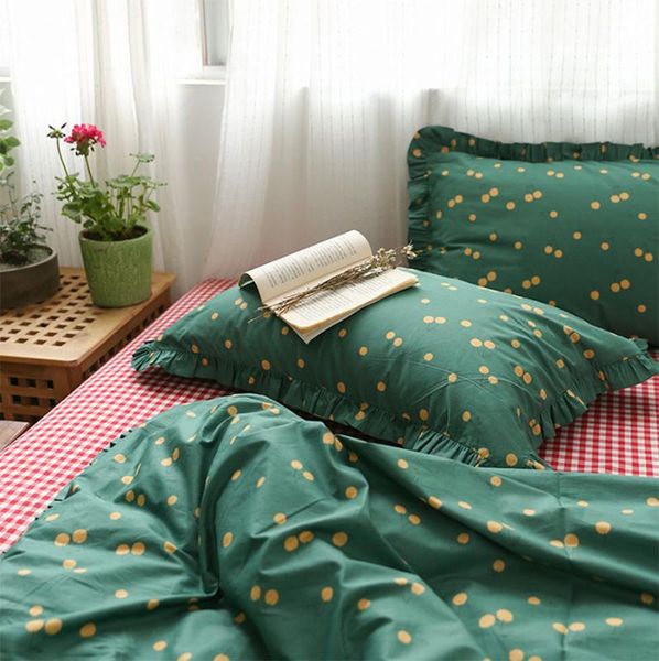 cute cartoon green loquat bedding set teen kid,cotton twin full ruffled home textile bed sheet pillow case duvet cover
cute cartoon green loquat bedding set teen kid,cotton twin full ruffled home textile bed sheet pillow case duvet cover