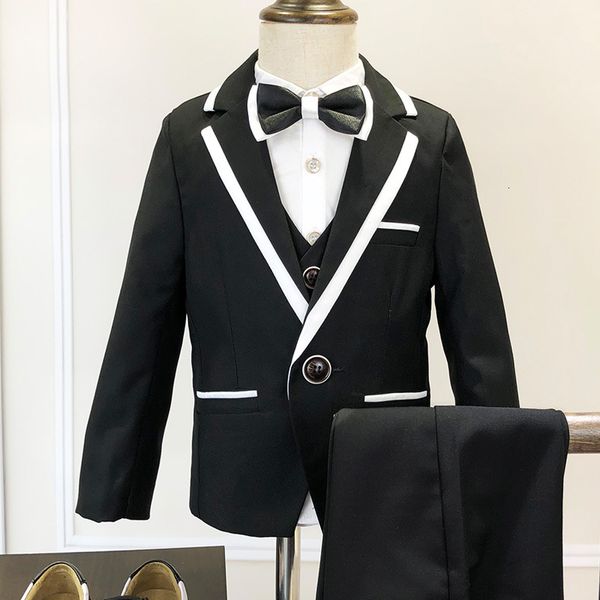 flower boys tuxedo suit for wedding kids birthday party dress blazer vest trouser 3pcs clothing set children ceremony costume, Blue
flower boys tuxedo suit for wedding kids birthday party dress blazer vest trouser 3pcs clothing set children ceremony costume, Blue