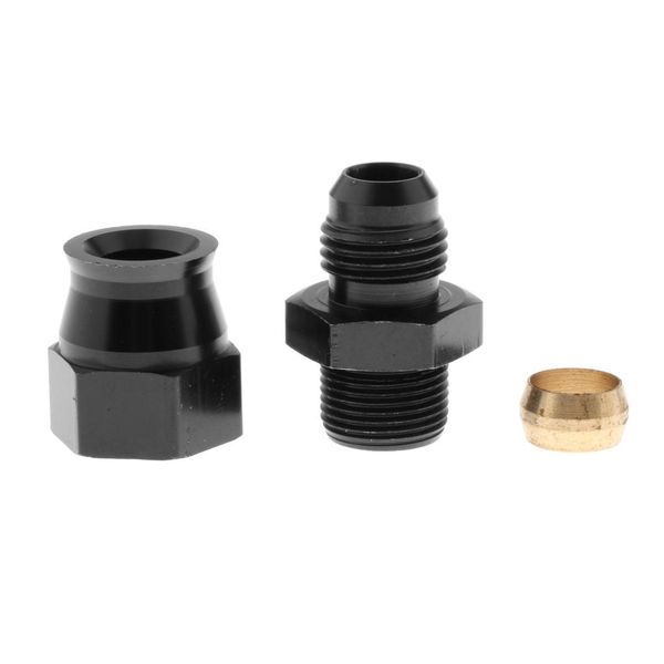 3/8inch 9.52mm outer diameter alloy tube to adapter 6an male flare hose fitting brass ferrule
3/8inch 9.52mm outer diameter alloy tube to adapter 6an male flare hose fitting brass ferrule