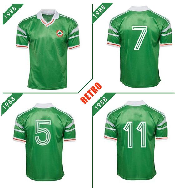 Ireland 1988 retro soccer jersey 88 90 Stapleton McCarthy McGrath Houghton Whelan Kelly Aldridge Quinn vintage classic football shirt, Black;yellow
Ireland 1988 retro soccer jersey 88 90 Stapleton McCarthy McGrath Houghton Whelan Kelly Aldridge Quinn vintage classic football shirt, Black;yellow
