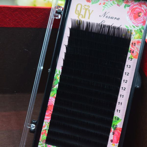 mix 7~15 mm 16 lines handmade korean pbt eyelash extension natural soft faux mink eyelashes lashes for extension
mix 7~15 mm 16 lines handmade korean pbt eyelash extension natural soft faux mink eyelashes lashes for extension
