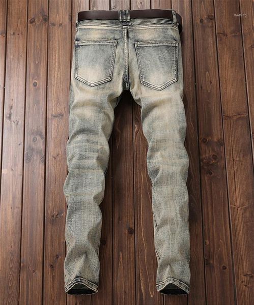 spring fashion vintage retro moto crimping embroidery gradient pants jeans designer mens pants mens designer jeans, Blue
spring fashion vintage retro moto crimping embroidery gradient pants jeans designer mens pants mens designer jeans, Blue
