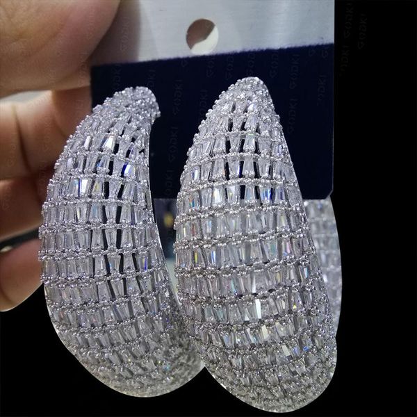 hoop & huggie godki luxury noble big earrings trendy cubic zircon charm dubai round statement earring for women wedding jewelry, Golden;silver
hoop & huggie godki luxury noble big earrings trendy cubic zircon charm dubai round statement earring for women wedding jewelry, Golden;silver