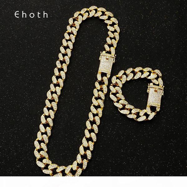 20mm heavy hip hop iced out miami cuban link chain for mens bling full crystal rhinestone gold silver necklace jewelry bracelets
20mm heavy hip hop iced out miami cuban link chain for mens bling full crystal rhinestone gold silver necklace jewelry bracelets