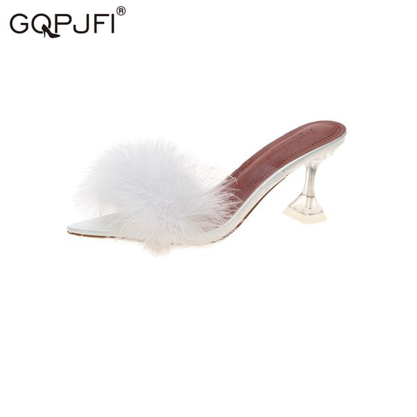 gqpjfi 2020 summer new high heels furry slippers fashion outdoor pointed women's high heel slippers crystal heel female shoes, Black
gqpjfi 2020 summer new high heels furry slippers fashion outdoor pointed women's high heel slippers crystal heel female shoes, Black