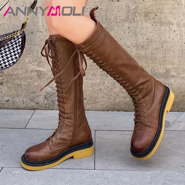 annymoli motorcycle boots ботинки женщин натуральной кожи платформы середины пятки колено высокие сапоги узелок zip lady long winter black 4
annymoli motorcycle boots ботинки женщин натуральной кожи платформы середины пятки колено высокие сапоги узелок zip lady long winter black 4