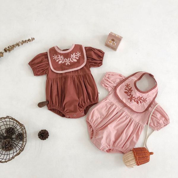 baby girls clothes infant baby bodysuits cotton embroidery puff sleeve girls jumpsuits summer girls bodysuit with bibs outfits, Blue
baby girls clothes infant baby bodysuits cotton embroidery puff sleeve girls jumpsuits summer girls bodysuit with bibs outfits, Blue