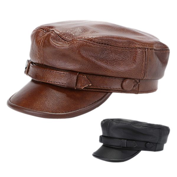100% genuine leather military army cap flat hat fashion men women newsboy cabbie hat, Blue;gray
100% genuine leather military army cap flat hat fashion men women newsboy cabbie hat, Blue;gray