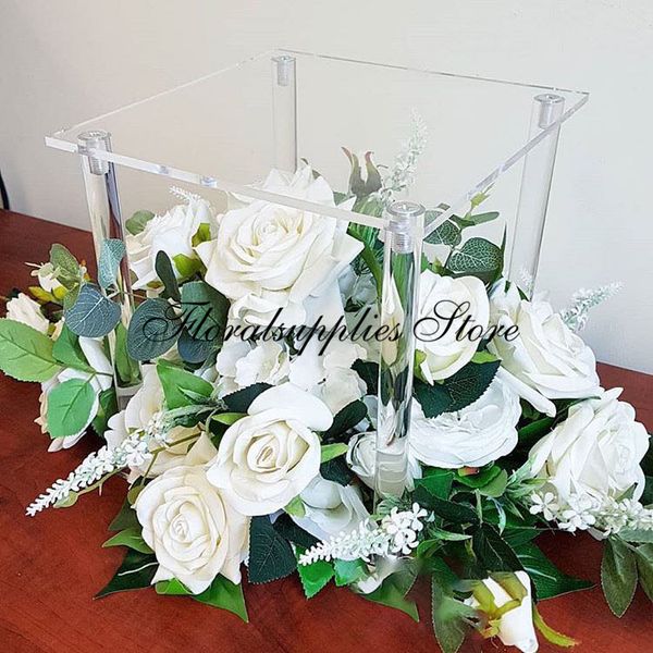 party decoration 10pcs wedding table centerpiece clear flower vase rectangle pot stand acrylic display riser cake
party decoration 10pcs wedding table centerpiece clear flower vase rectangle pot stand acrylic display riser cake