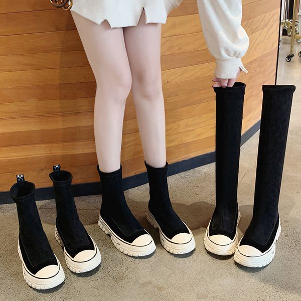 brand women's shoes round toe lady boots summer booties boots-women low heels booties fashion ladies rubber 2020 mid, Black
brand women's shoes round toe lady boots summer booties boots-women low heels booties fashion ladies rubber 2020 mid, Black