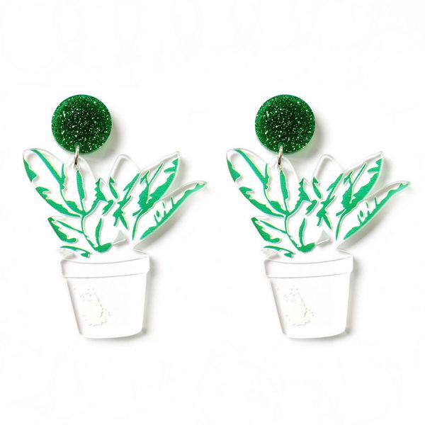 dangle & chandelier fashion acrylic potted fresh green plant earrings women party accessory, Silver
dangle & chandelier fashion acrylic potted fresh green plant earrings women party accessory, Silver