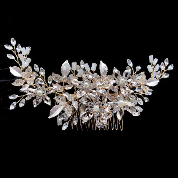 elegant pearl rhinestone flower bridal hair comb accessories wedding jewelry women headband bride headpiece my3228, Golden;silver
elegant pearl rhinestone flower bridal hair comb accessories wedding jewelry women headband bride headpiece my3228, Golden;silver