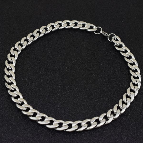 new kpop korean silver color stainless steel chain for men big long necklaces male hiphop stainless steel cuban chain collares
new kpop korean silver color stainless steel chain for men big long necklaces male hiphop stainless steel cuban chain collares