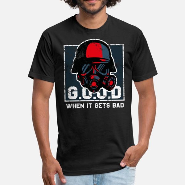 prepper doomer g o o d when it gets bad and shtf t shirt men designing cotton size s-3xl standard fitness casual summer standard shirt
prepper doomer g o o d when it gets bad and shtf t shirt men designing cotton size s-3xl standard fitness casual summer standard shirt