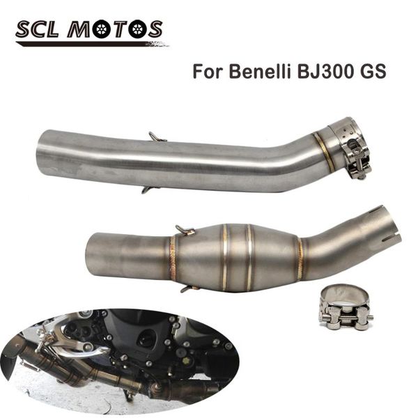 scl motos 1pc 51mm motorcycle stainless steel exhaust middle pipe link pipe for benelli 300 bj300 bj300gs motorbike accessories
scl motos 1pc 51mm motorcycle stainless steel exhaust middle pipe link pipe for benelli 300 bj300 bj300gs motorbike accessories