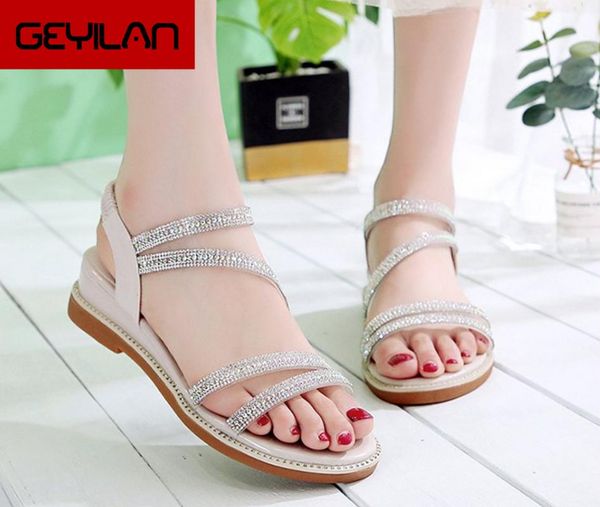 sandals bohemia summer women ladies crystal flat sandal beach peep toe casual shoe wind heel women's, Black
sandals bohemia summer women ladies crystal flat sandal beach peep toe casual shoe wind heel women's, Black