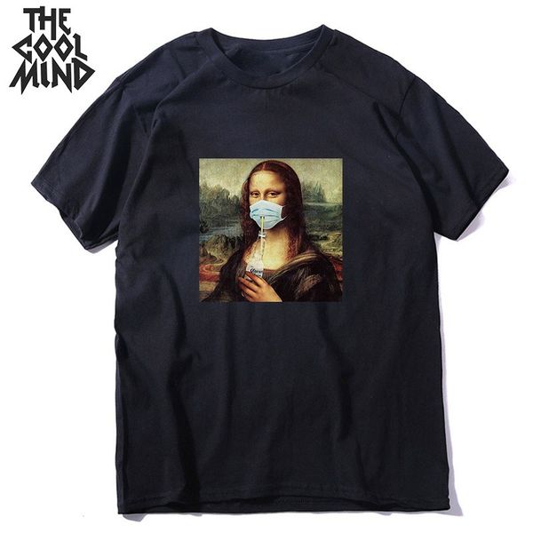 coolmind pure cotton funny mona lisa marks print cool men t shirt casual summer fashion men tshirt street wear male tee shirt
coolmind pure cotton funny mona lisa marks print cool men t shirt casual summer fashion men tshirt street wear male tee shirt