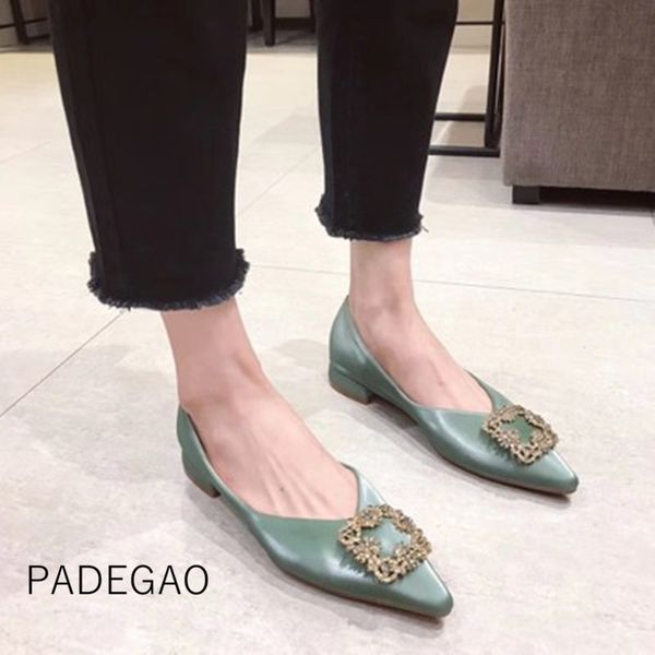 2020 women shoes green buckle crystal bling flats shoes shallow elegant sweet women flat, Black
2020 women shoes green buckle crystal bling flats shoes shallow elegant sweet women flat, Black