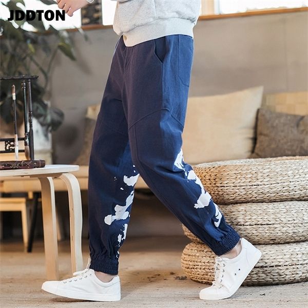 jddton autumn men's cotton linen retro harem pants jogger printing trousers traditional casual loose fashion male trousers je130, Black
jddton autumn men's cotton linen retro harem pants jogger printing trousers traditional casual loose fashion male trousers je130, Black