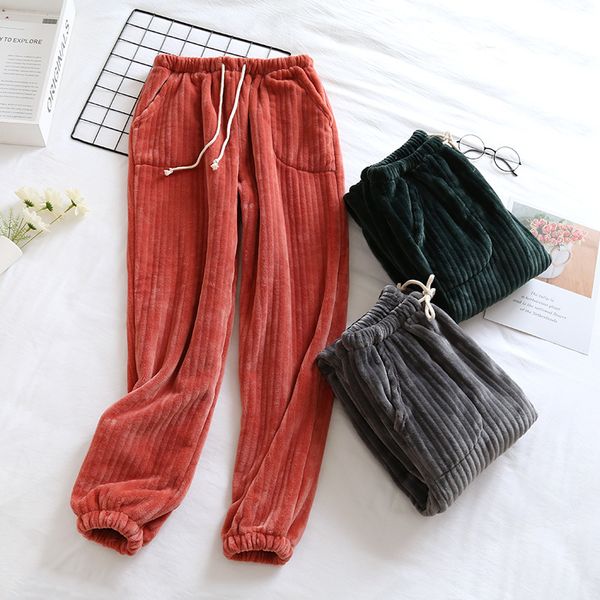 women's sleepwear fdfklak sleep bottoms women flannel winter soft warm comfortable womens pajama pants sleep-pants couples, Black;red
women's sleepwear fdfklak sleep bottoms women flannel winter soft warm comfortable womens pajama pants sleep-pants couples, Black;red