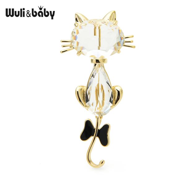 wuli&baby beauty white crystal cat brooches women black red enamel bowknot cat animal pet casual office brooch pins gifts, Gray
wuli&baby beauty white crystal cat brooches women black red enamel bowknot cat animal pet casual office brooch pins gifts, Gray