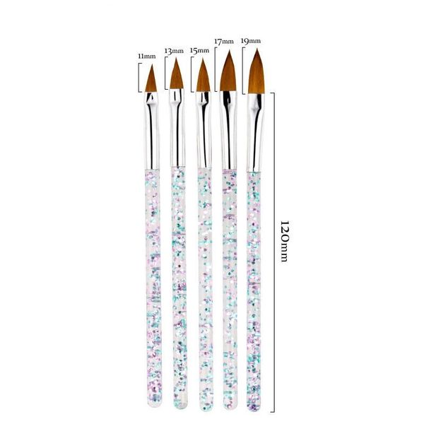 5pcs/set nail art crystal brush uv gel builder painting dotting pen cepillo para las unas carving tips manicure salon tools nail brush, Yellow
5pcs/set nail art crystal brush uv gel builder painting dotting pen cepillo para las unas carving tips manicure salon tools nail brush, Yellow