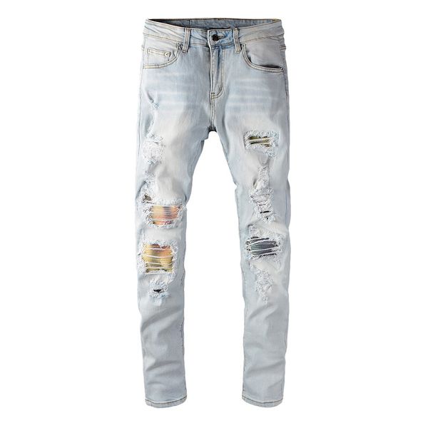 mens ripped distressed jeans fashion designer patchwork slim fit washed motocycle denim pants panelled hip hop biker trousers pn637, Blue
mens ripped distressed jeans fashion designer patchwork slim fit washed motocycle denim pants panelled hip hop biker trousers pn637, Blue