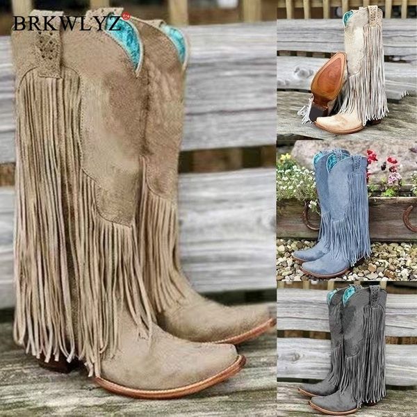 новый женский vintage fringe boots knee-high low коренастый пятки острым носом на каблуках сапоги женские кожаные western cowboy женщины, Black
новый женский vintage fringe boots knee-high low коренастый пятки острым носом на каблуках сапоги женские кожаные western cowboy женщины, Black