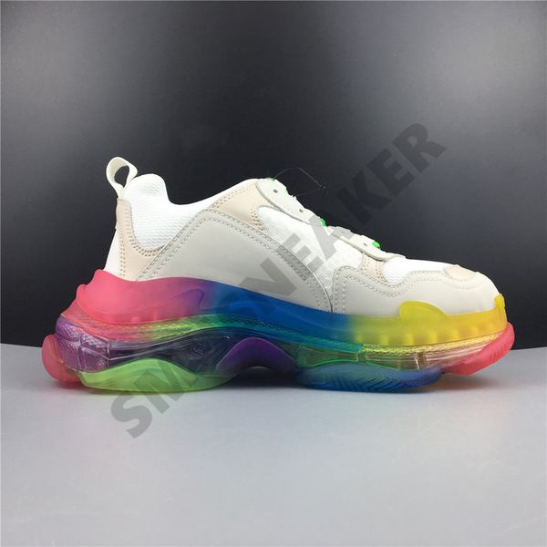 2019 luxury paris triple s 17fw dad running shoes rainbow crystal fashion designer new mens women casual clunky sneakers
2019 luxury paris triple s 17fw dad running shoes rainbow crystal fashion designer new mens women casual clunky sneakers