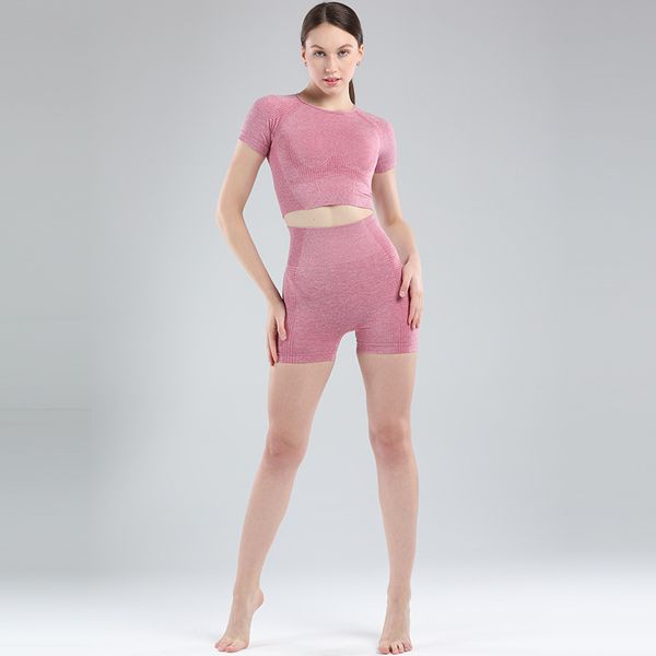 women yoga shorts sets short sleeve crop fitness set women workout clothing sport wear set gym outfit sports bra, White;red
women yoga shorts sets short sleeve crop fitness set women workout clothing sport wear set gym outfit sports bra, White;red