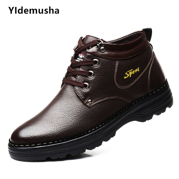 2020 new style black warm winter men boots pu leather ankle boots men winter work shoes casual fur snow for botas
2020 new style black warm winter men boots pu leather ankle boots men winter work shoes casual fur snow for botas