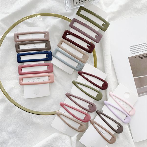 5pcs snap clips hair clip pins bb hairpins color metal barrettes for children women girls styling accessories, Slivery;white
5pcs snap clips hair clip pins bb hairpins color metal barrettes for children women girls styling accessories, Slivery;white