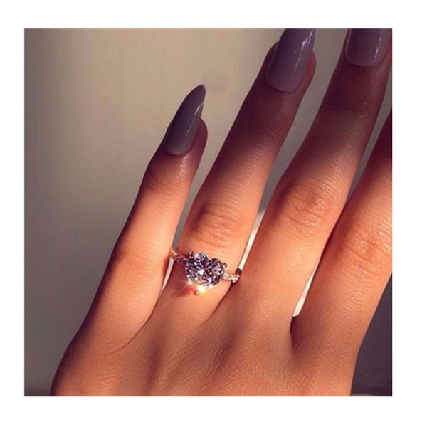 classic crystal heart girls finger rings jewelry 2020 fashion princess silver 925 ring for women lady promise accessories female, Golden;silver
classic crystal heart girls finger rings jewelry 2020 fashion princess silver 925 ring for women lady promise accessories female, Golden;silver