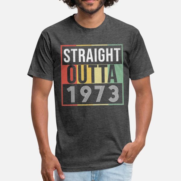 straight outta 1973 t shirt men designer cotton euro size s-3xl original sunlight breathable summer natural shirt, White;black
straight outta 1973 t shirt men designer cotton euro size s-3xl original sunlight breathable summer natural shirt, White;black