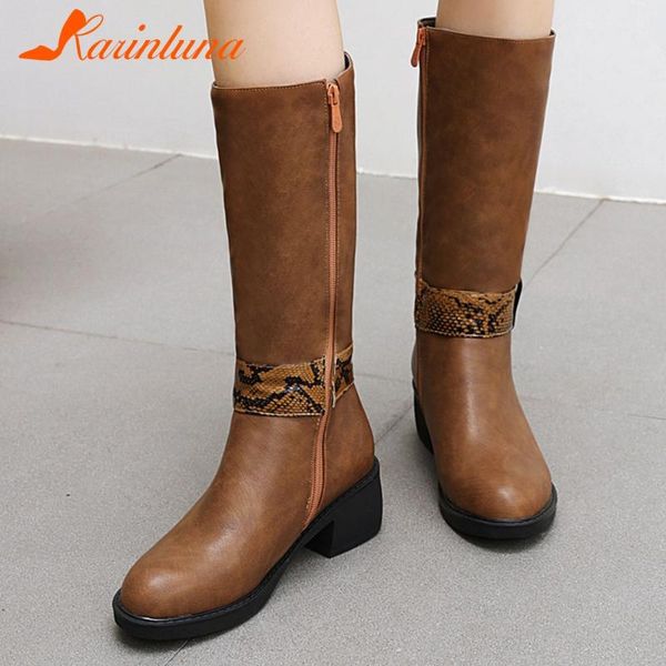 karin 2020 big size 43 zip up mid calf boots women shoes chunky heels comfy add fur warm winter boots female, Black
karin 2020 big size 43 zip up mid calf boots women shoes chunky heels comfy add fur warm winter boots female, Black