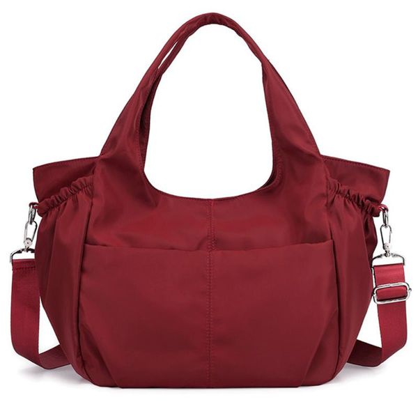 women crossbody adjustable strap wear resistant waterproof nylon large capacity with zipper side pocket solid sports gym bag
women crossbody adjustable strap wear resistant waterproof nylon large capacity with zipper side pocket solid sports gym bag